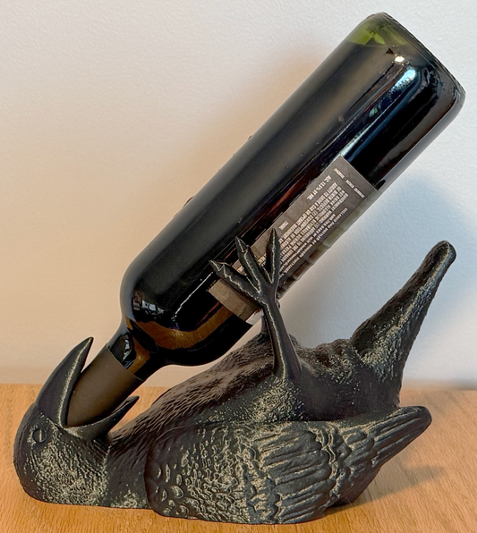 Raven Wine Bottle Holder